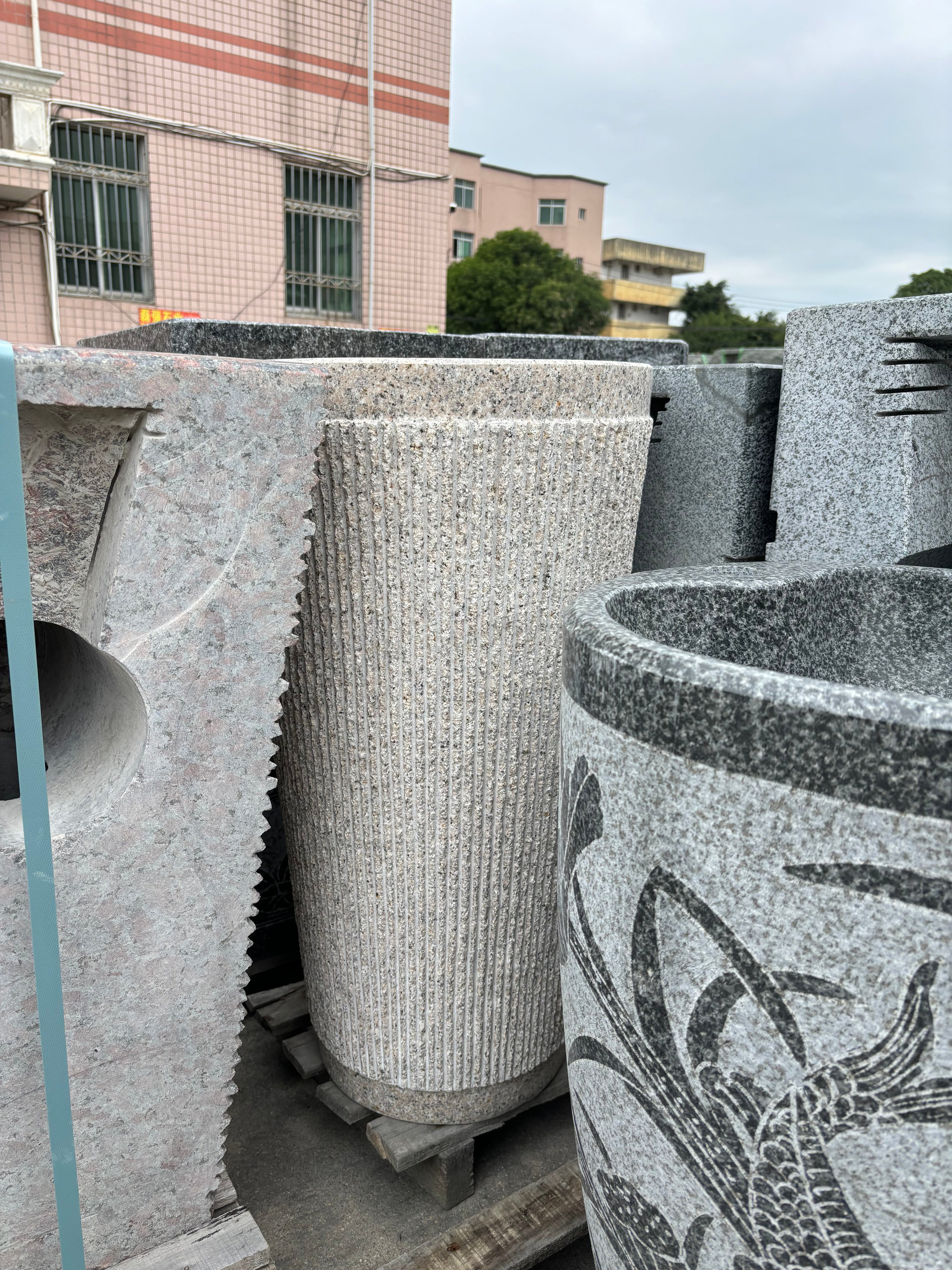Stone Planters and Sinks