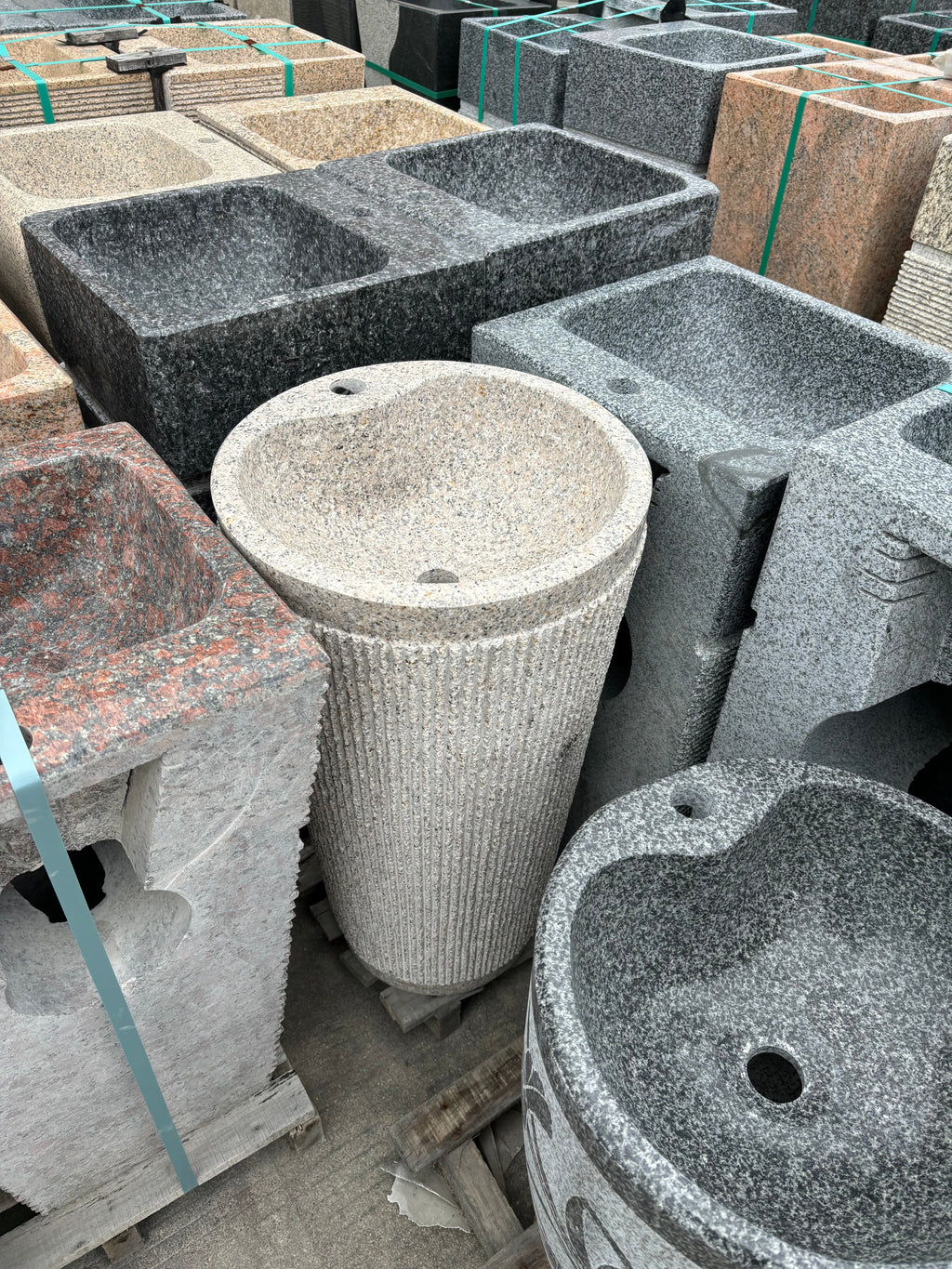Stone Planters and Sinks
