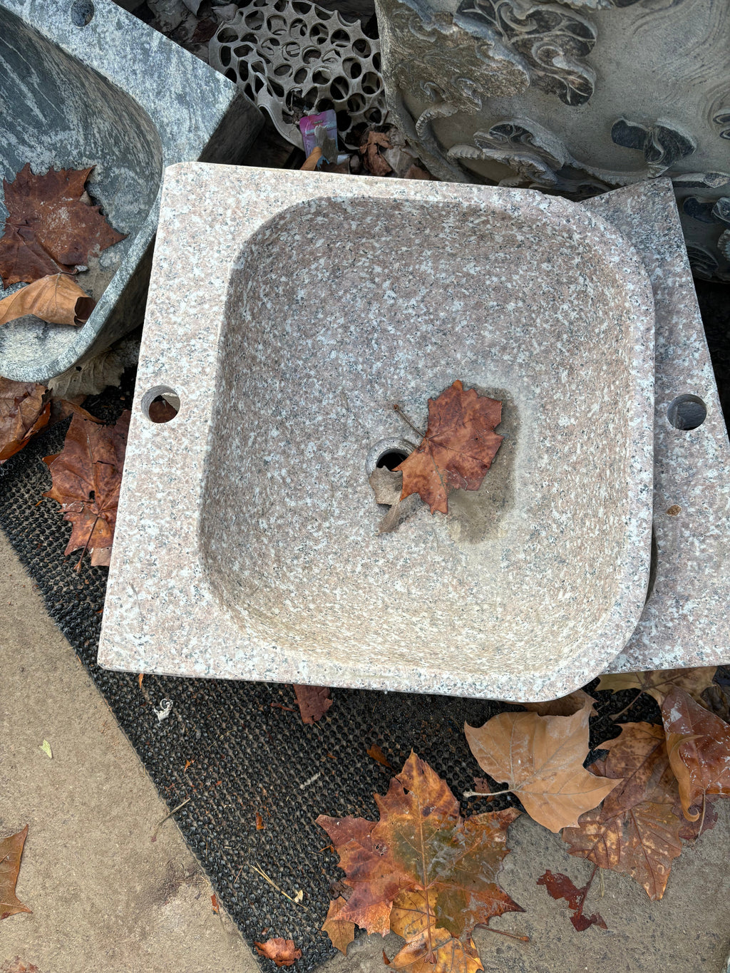 Stone Planters and Sinks