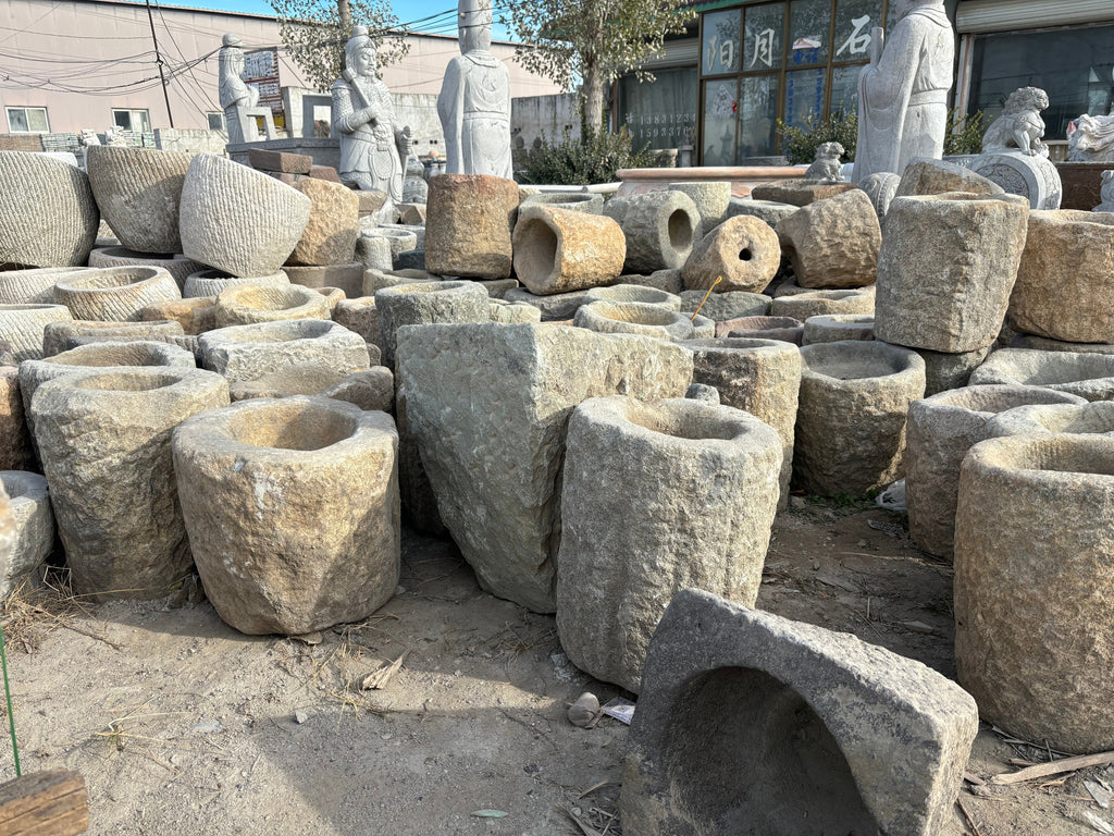 Stone Planters and Sinks