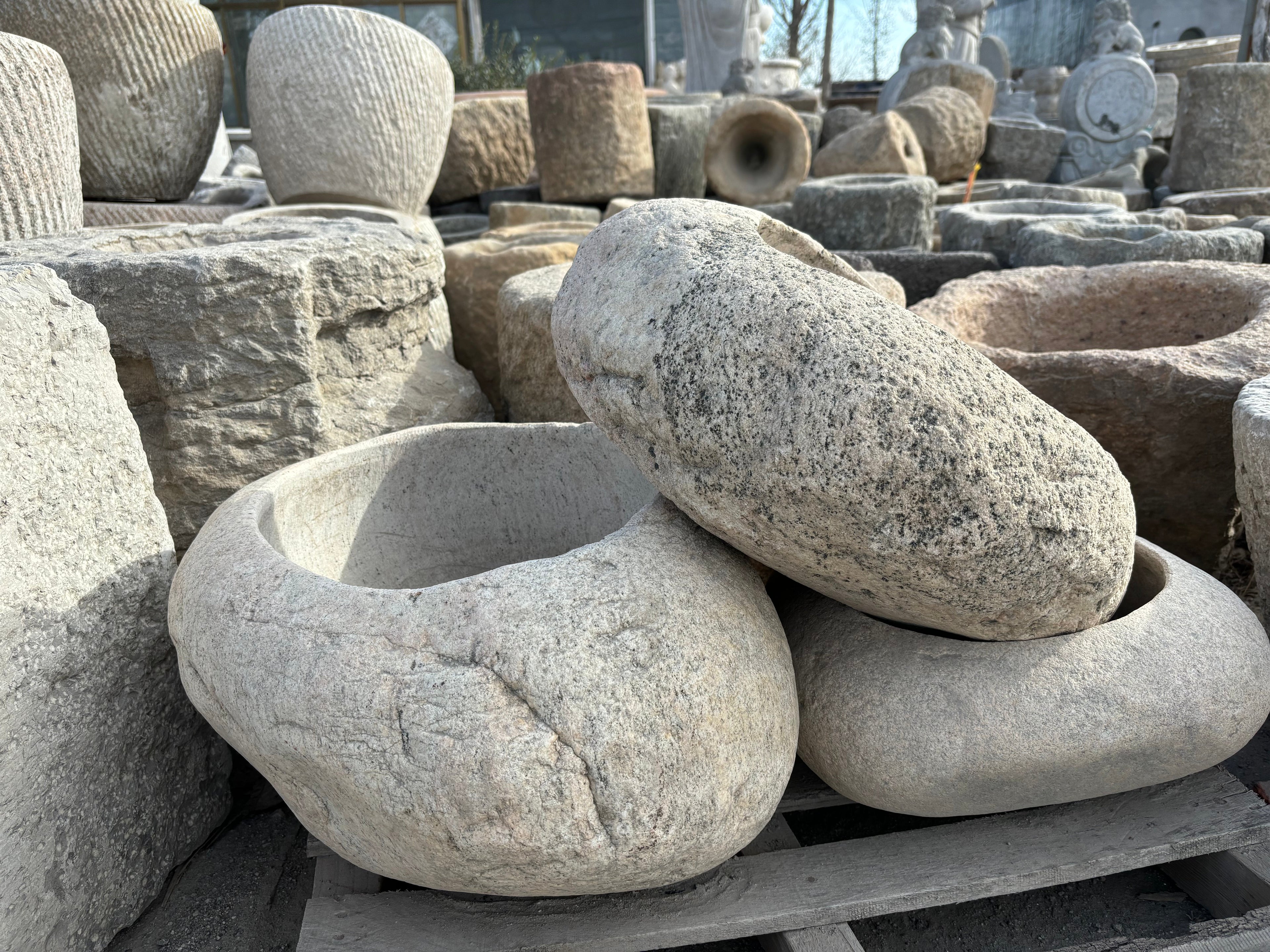 Stone Planters and Sinks