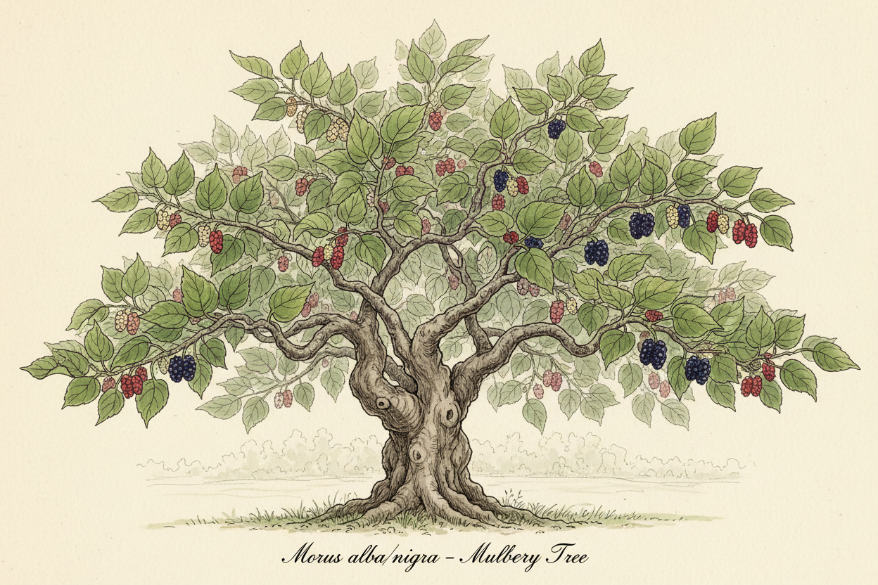 Natural Mulberry Lights